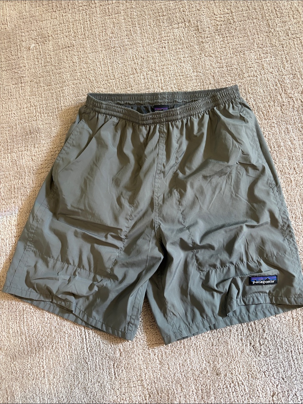 Patagonia Men's Gray Running Shorts